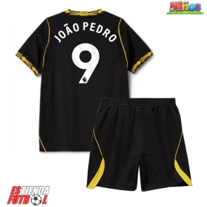 Chelsea Joao Pedro #9 Segunda Equipación Niños 2026-27 Manga Corta (+ Pantalones cortos)